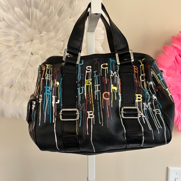 L.A.M.B. Handbags - Gwen Stefani L.A.M.B. Paint Drip Sachel Bag